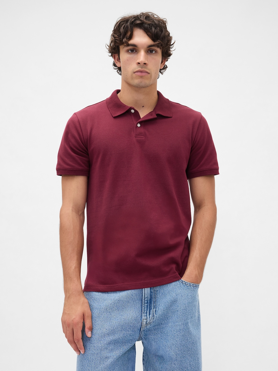 Pique Polo Shirt