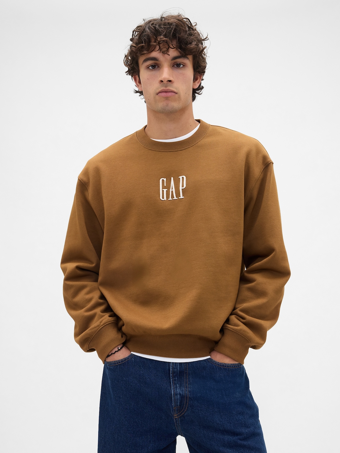 Heavyweight Oversized Logo Sweatshirt