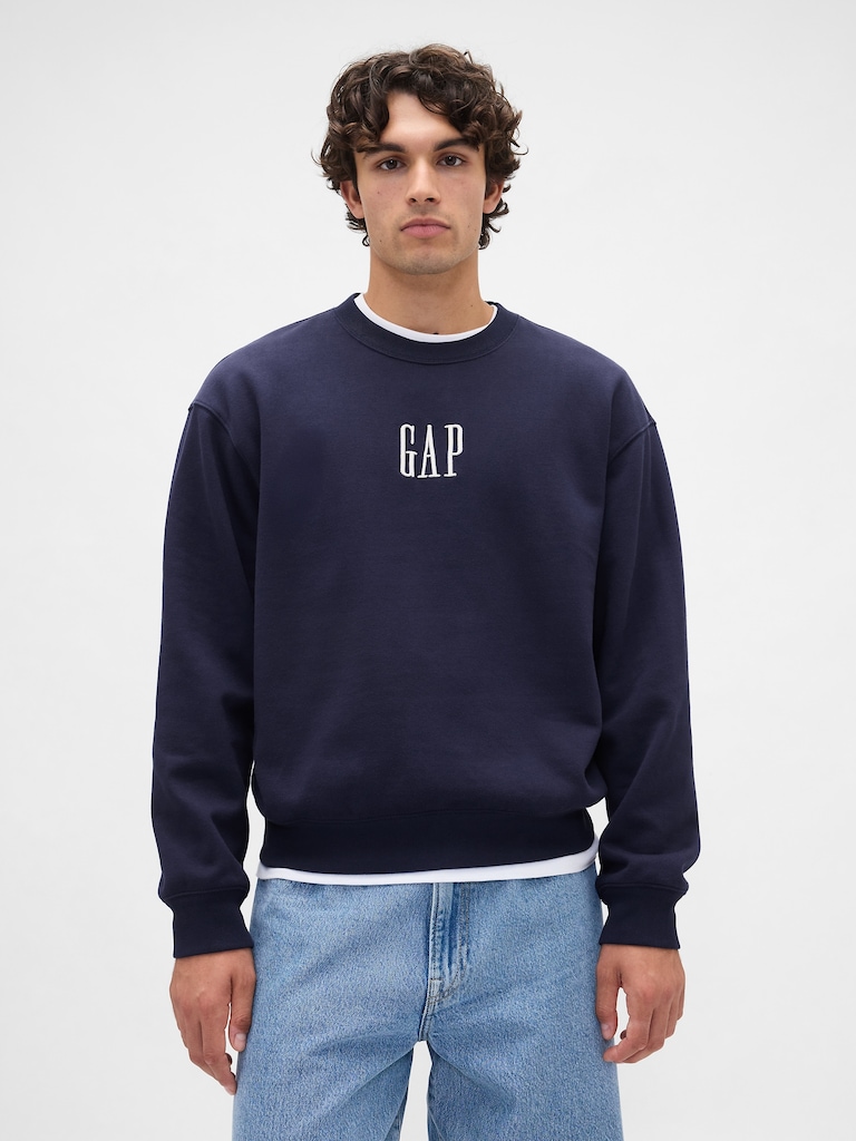 Heavyweight Oversized Logo Sweatshirt