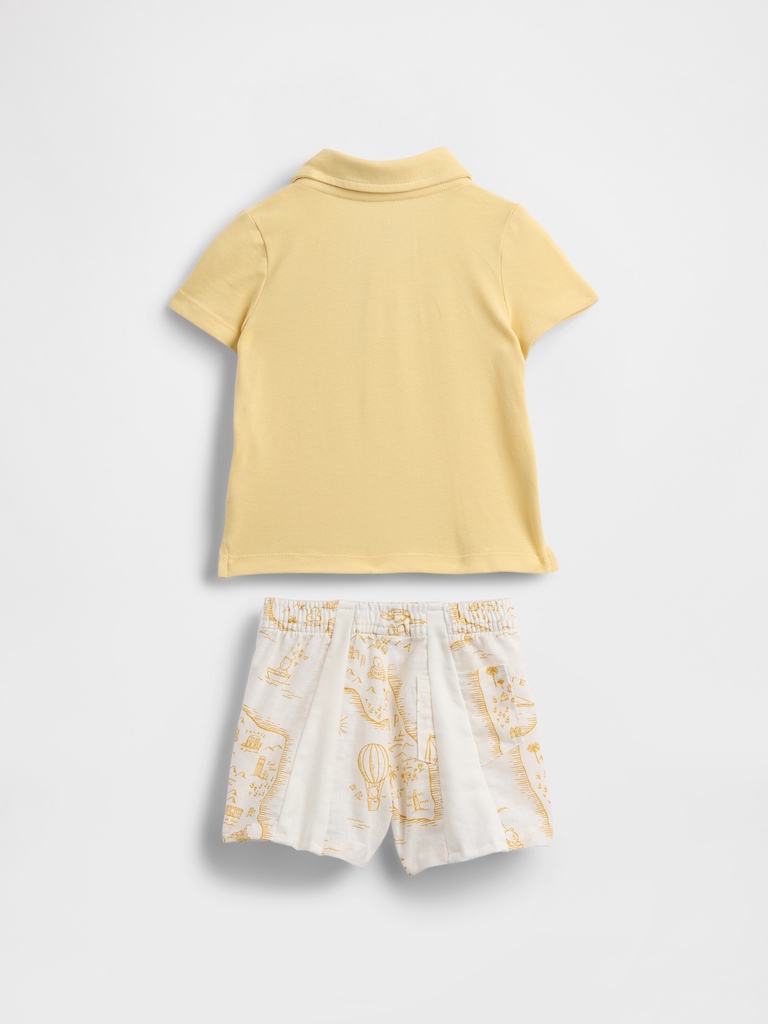 Baby Polo Outfit Set
