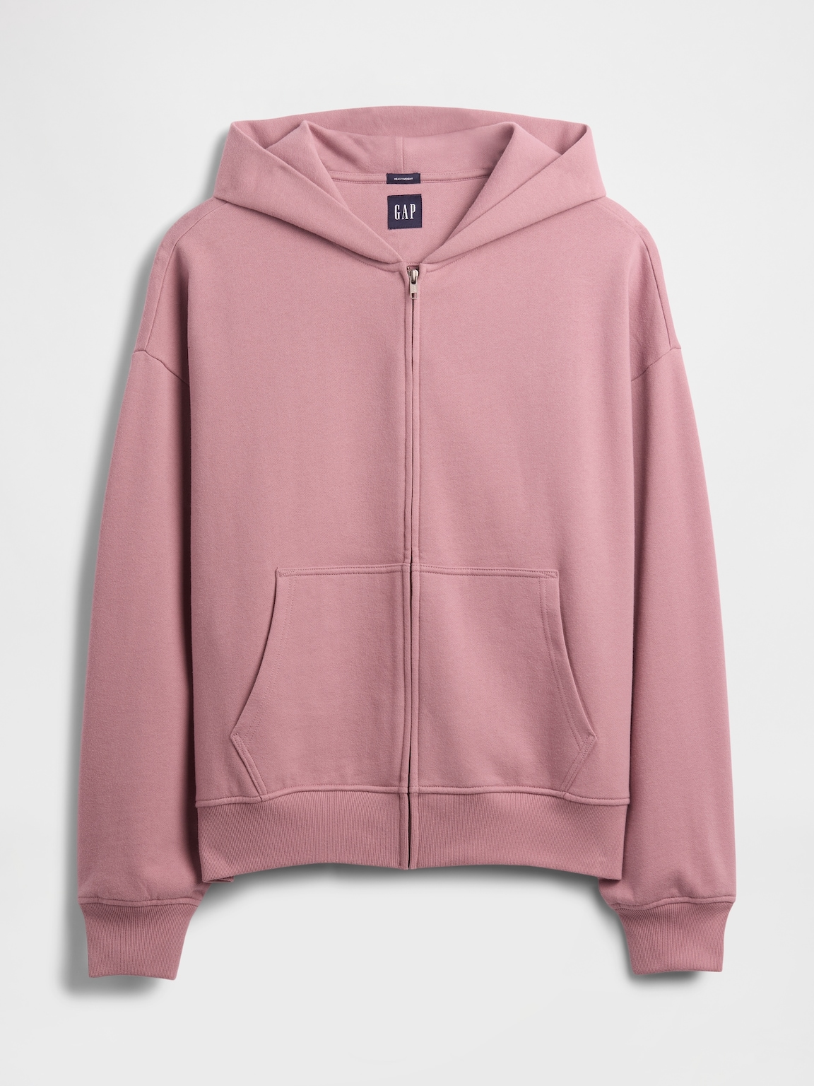 Heavyweight Oversized Zip Hoodie