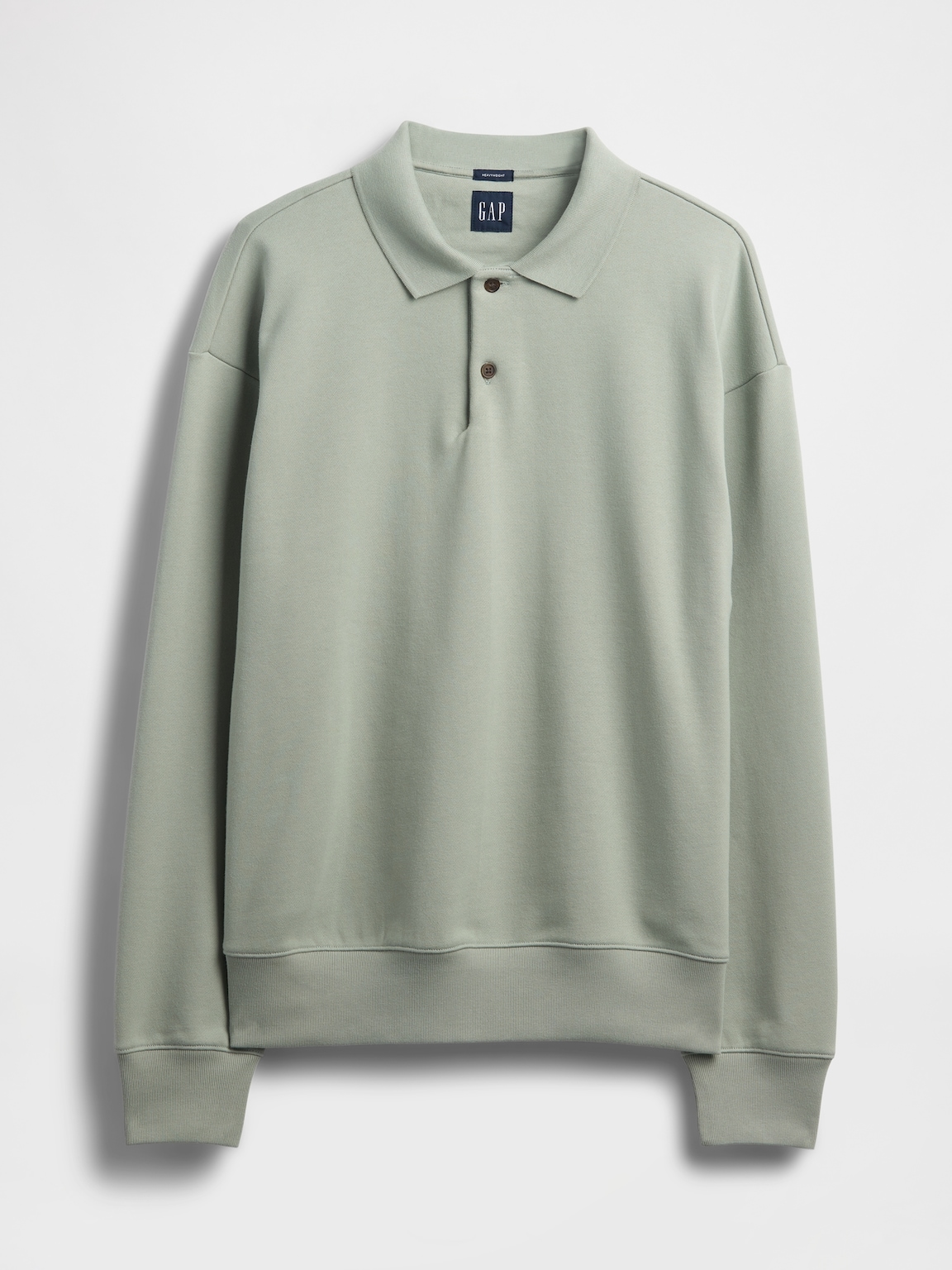 Heavyweight Oversized Polo Sweatshirt
