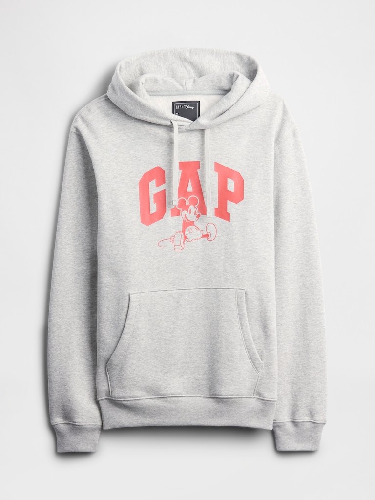 Disney × Mickey Mouse Relaxed Logo Hoodie