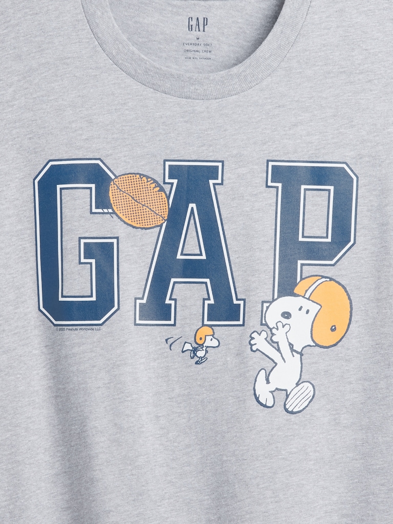 Peanuts Relaxed Gap Logo T-Shirt