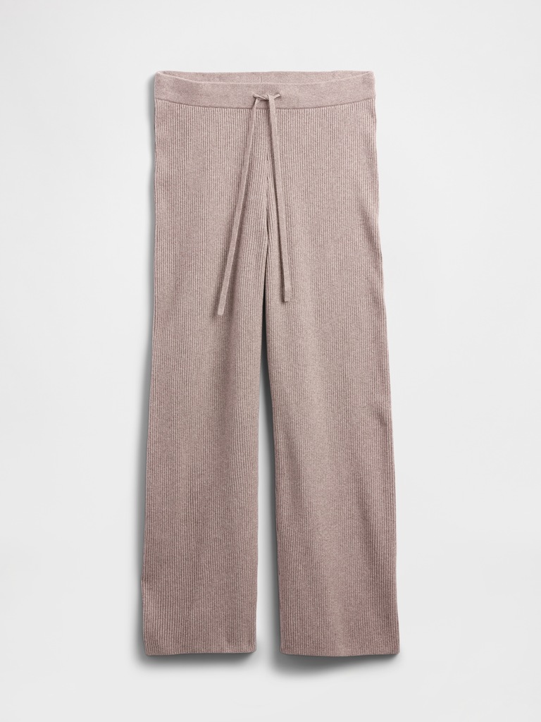 CashSoft Relaxed Ribbed Sweater Pants