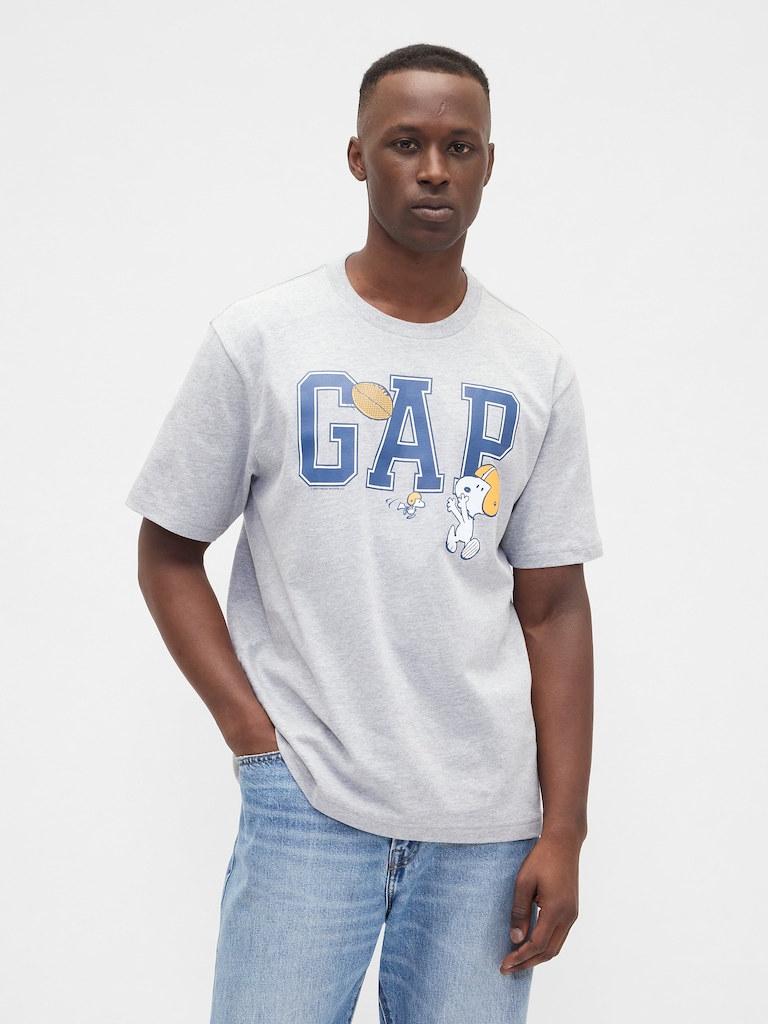 Peanuts Relaxed Gap Logo T-Shirt