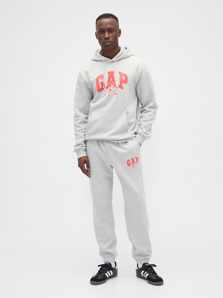 Gap × Disney Mickey Mouse Relaxed Logo Joggers