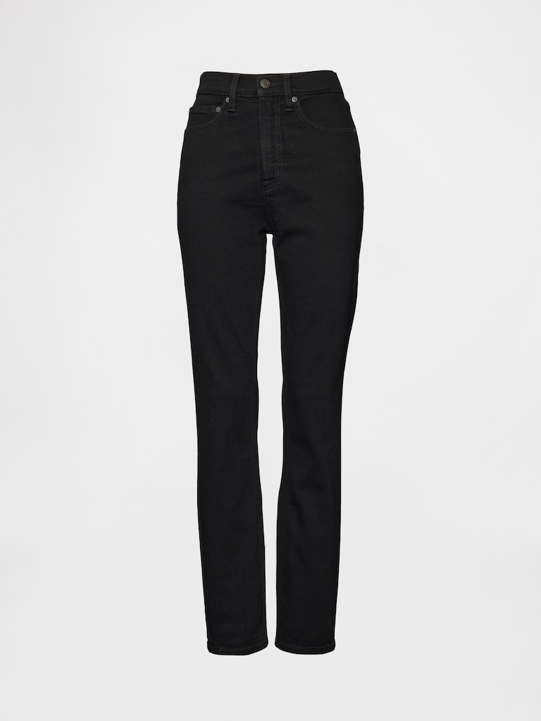 High Rise Vintage Slim Jeans
