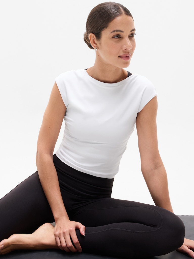 Transcend Scoop Back Tee