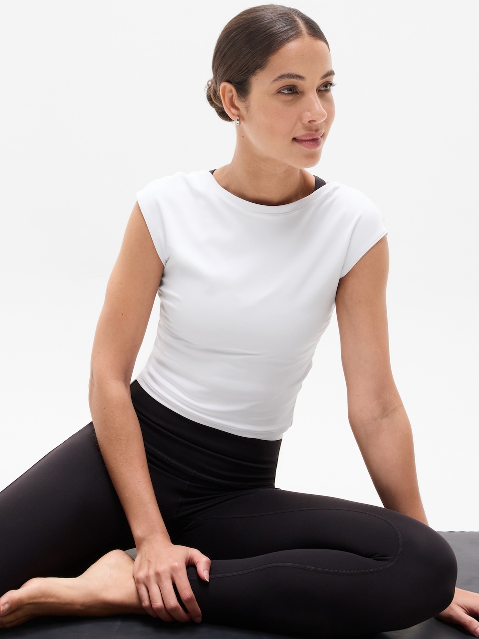 Transcend Scoop Back Tee