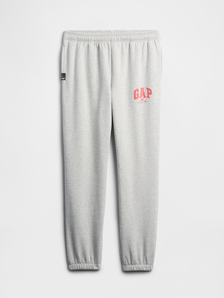 Gap × Disney Mickey Mouse Relaxed Logo Joggers