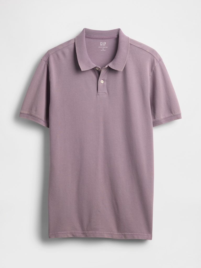 Pique Polo Shirt