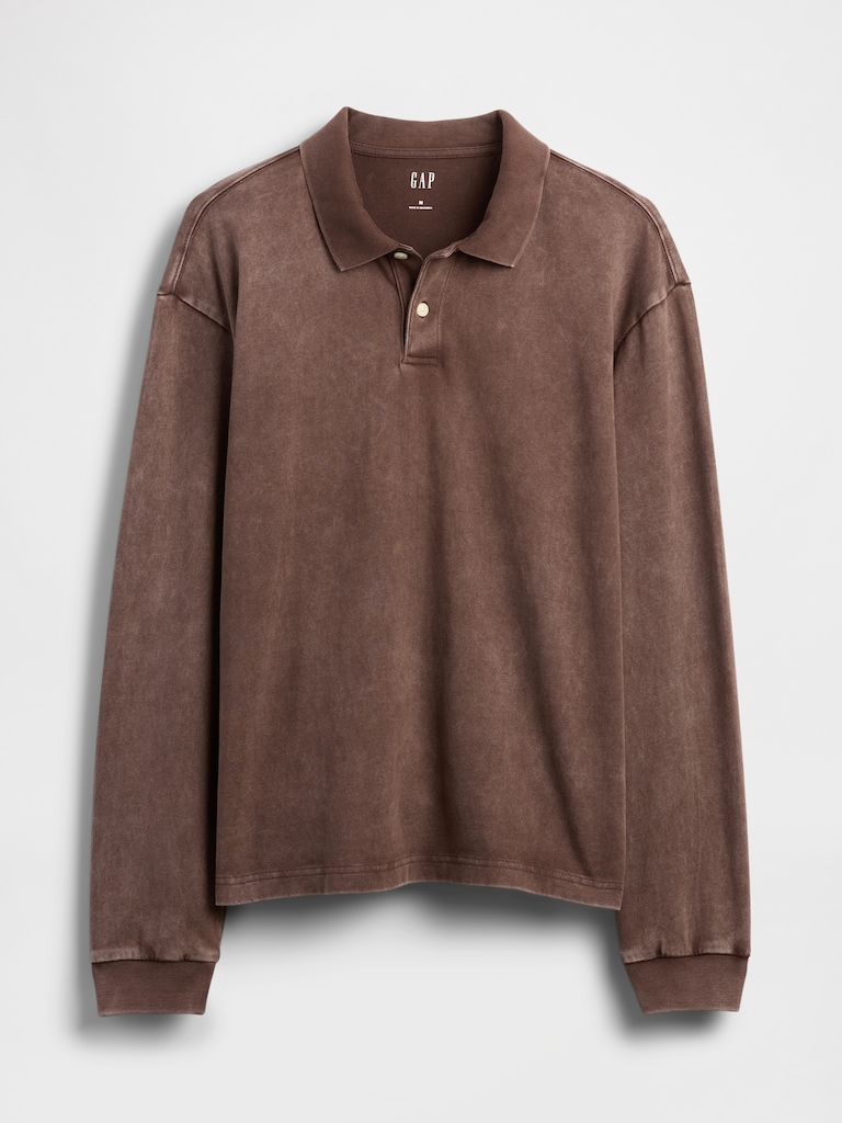 Heavyweight Jersey Polo Shirt