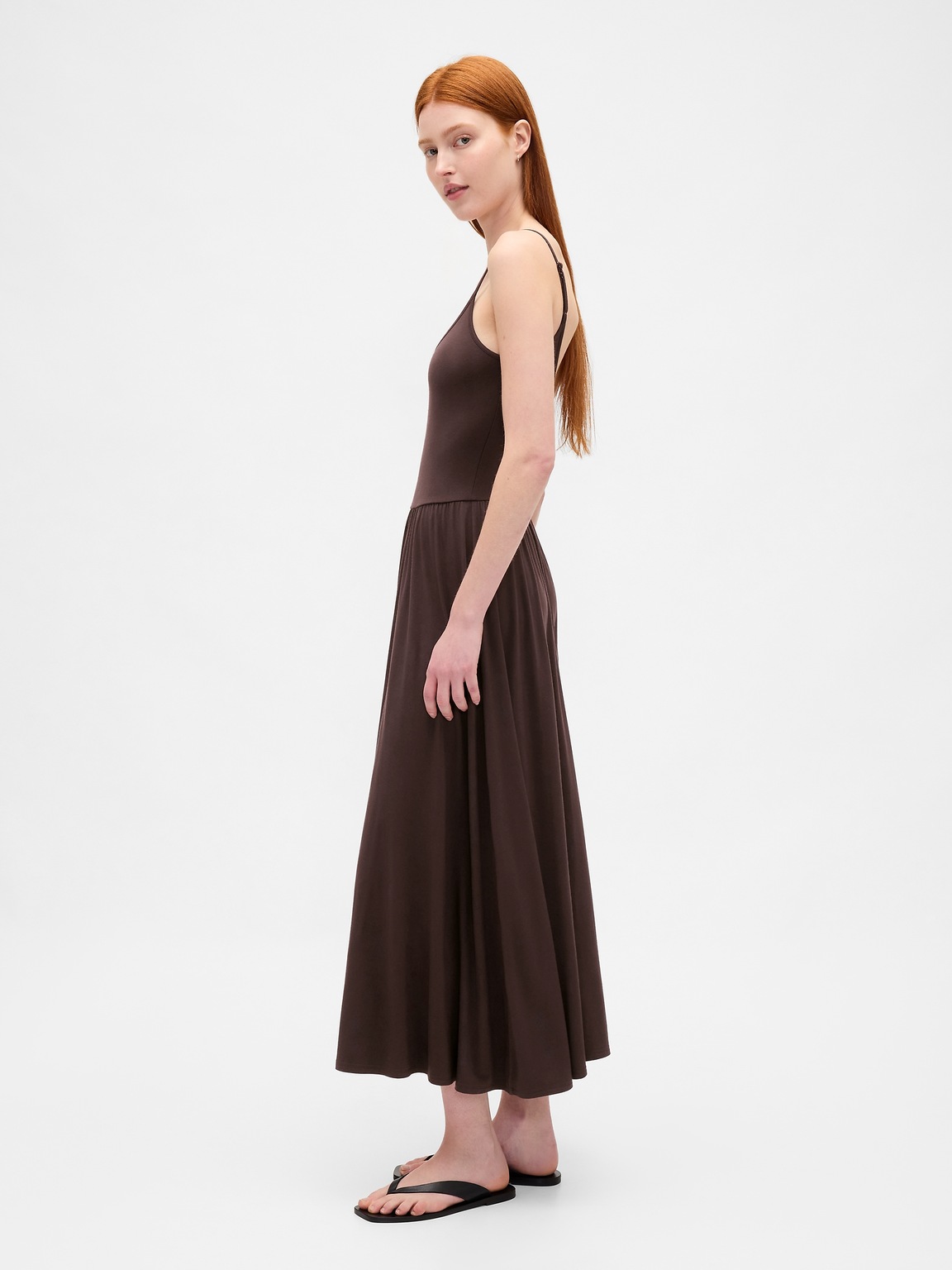 Scoop Neck Maxi Dress