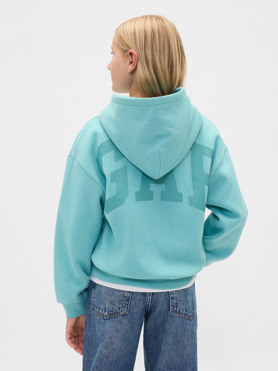 Kids VintageSoft Logo Hoodie