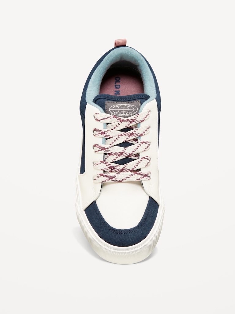 Canvas Lace-Up Sneakers for Boys