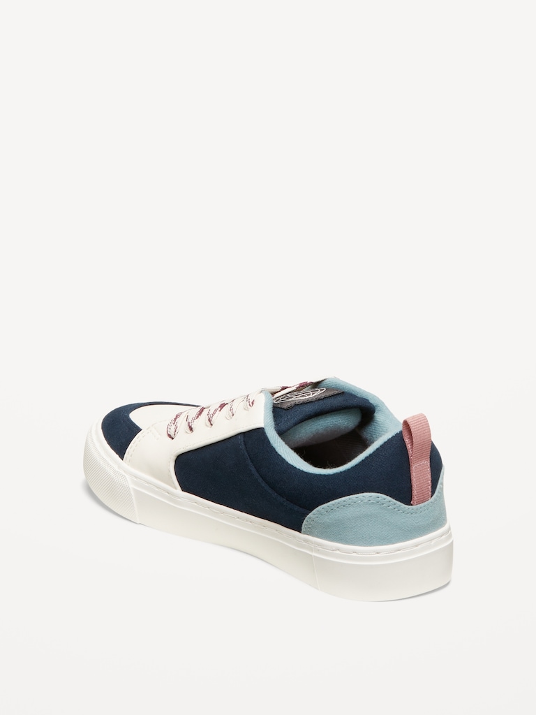 Canvas Lace-Up Sneakers for Boys