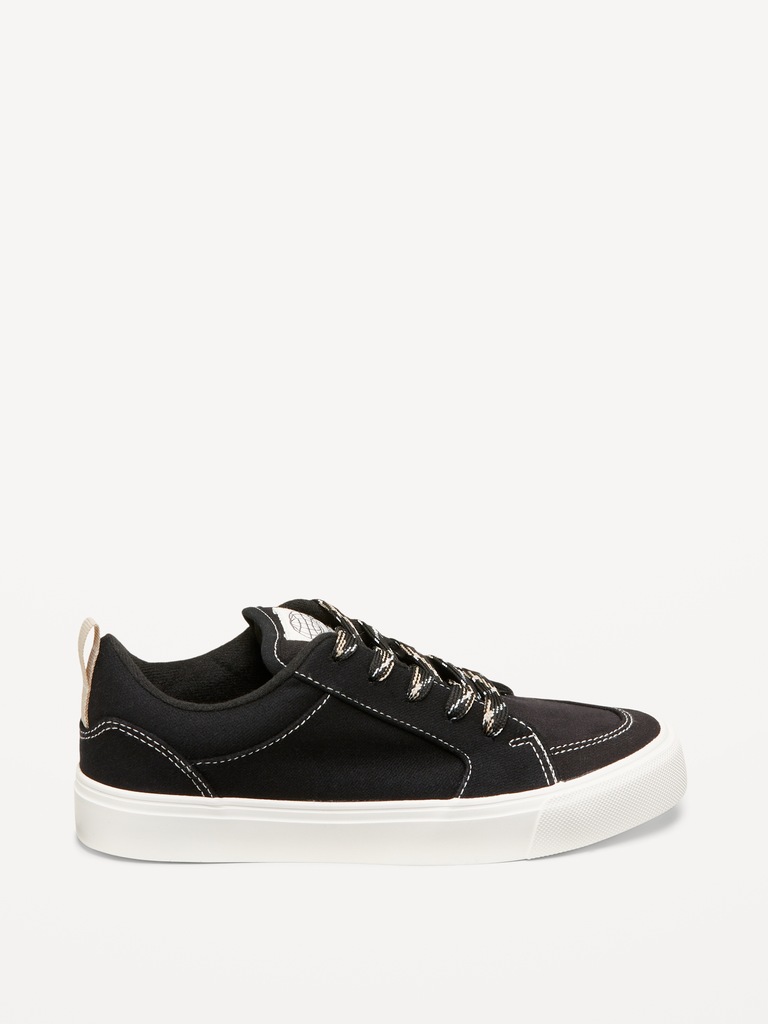 Canvas Lace-Up Sneakers for Boys