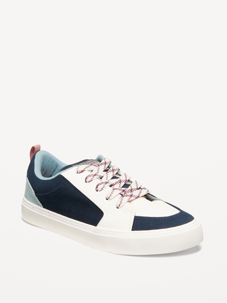 Canvas Lace-Up Sneakers for Boys