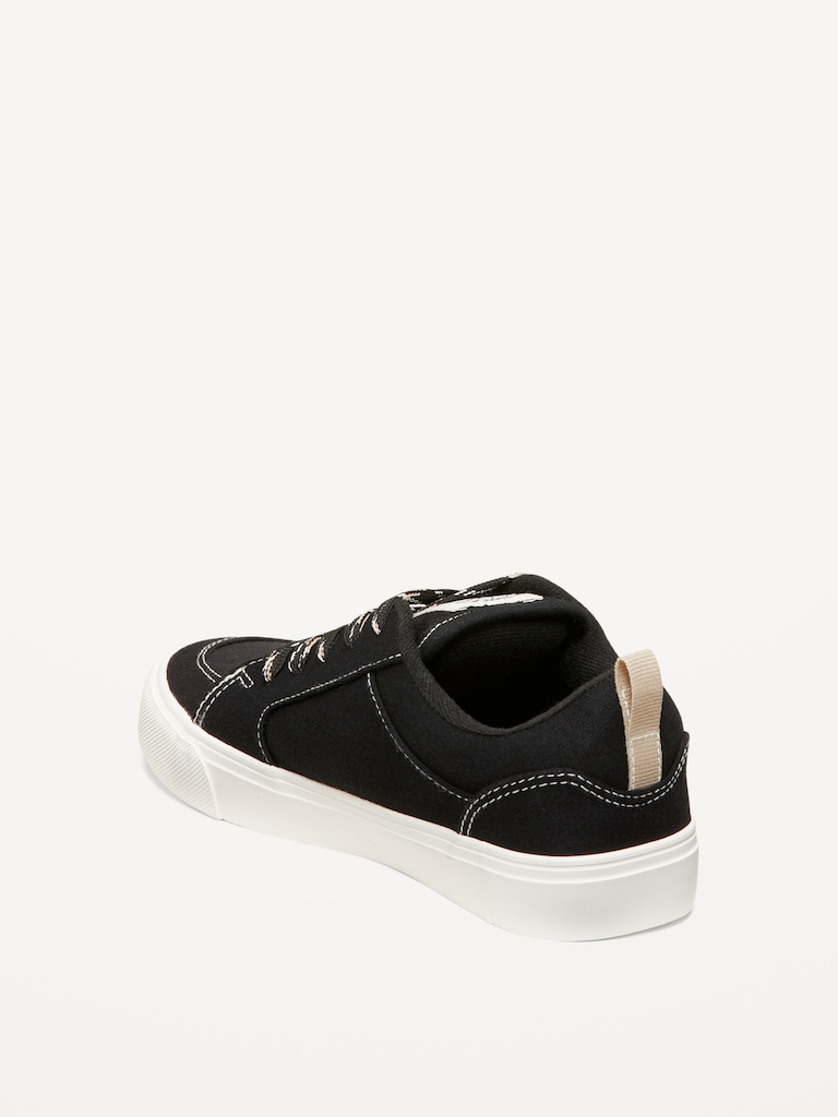 Canvas Lace-Up Sneakers for Boys