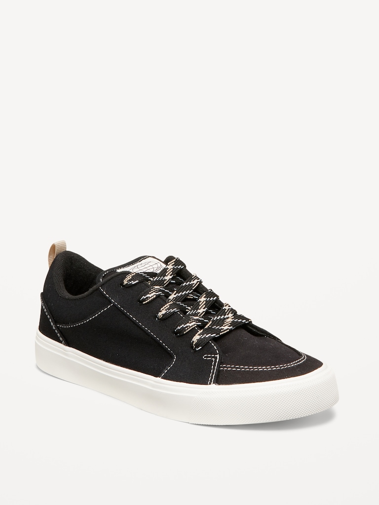 Canvas Lace-Up Sneakers for Boys