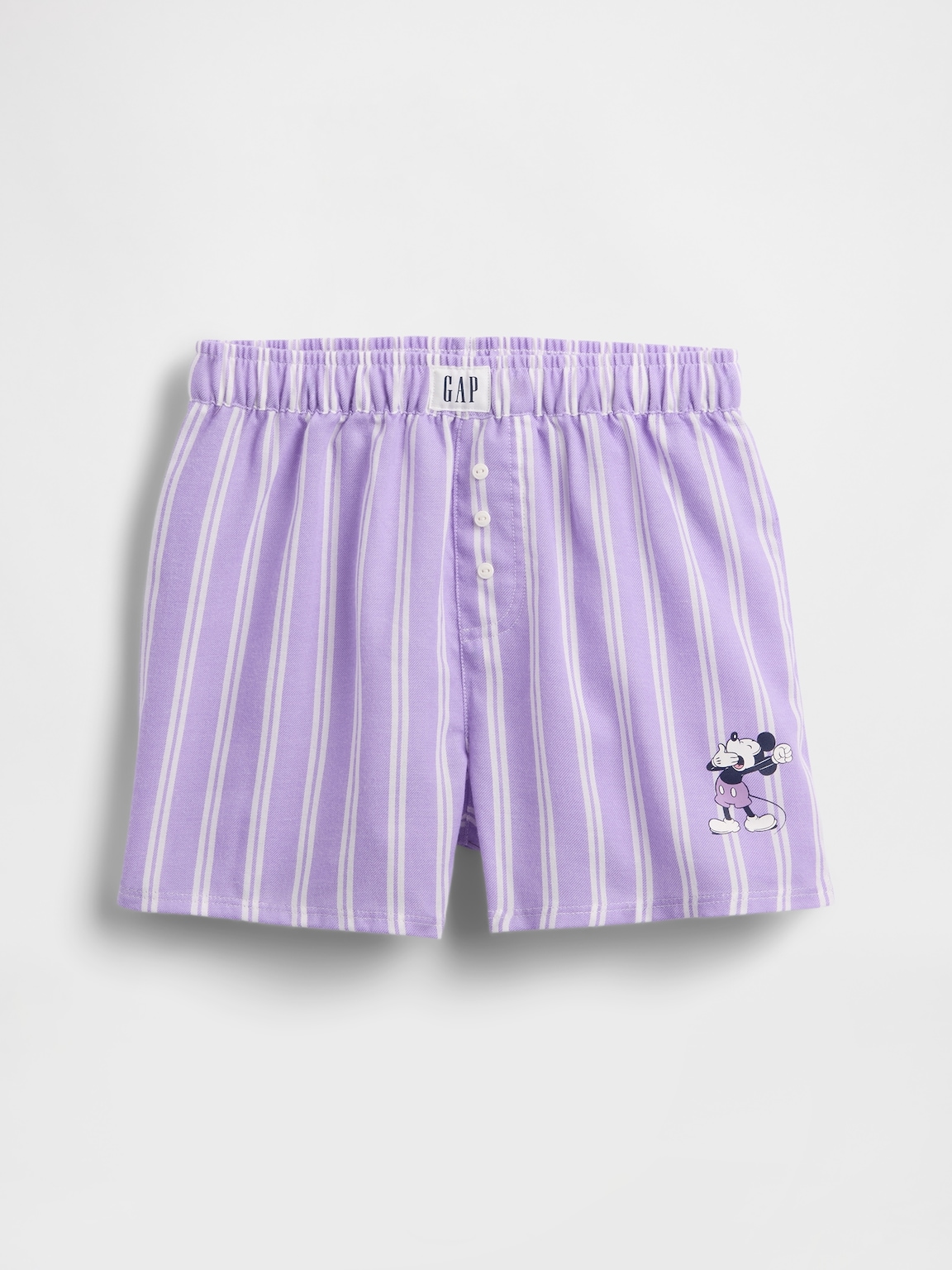 Gap × Disney Kids Recycled Flannel PJ Boxer Shorts