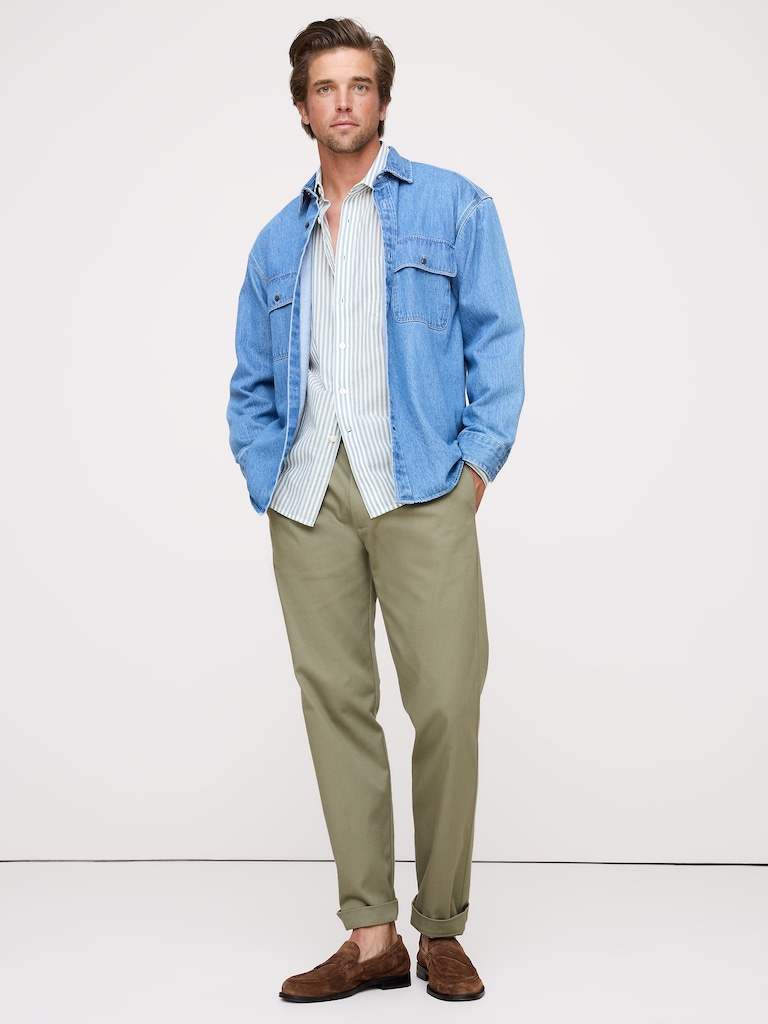 Straight Italian-Stretch Chino