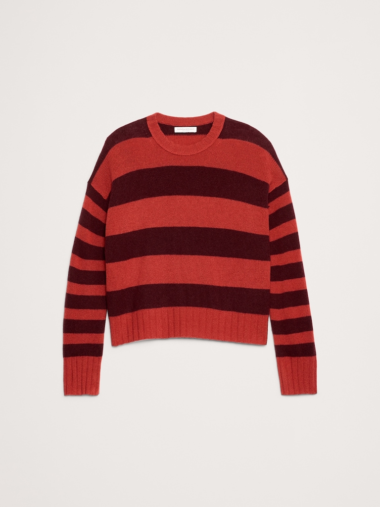 Midweight Cashmere Crew-Neck Sweater