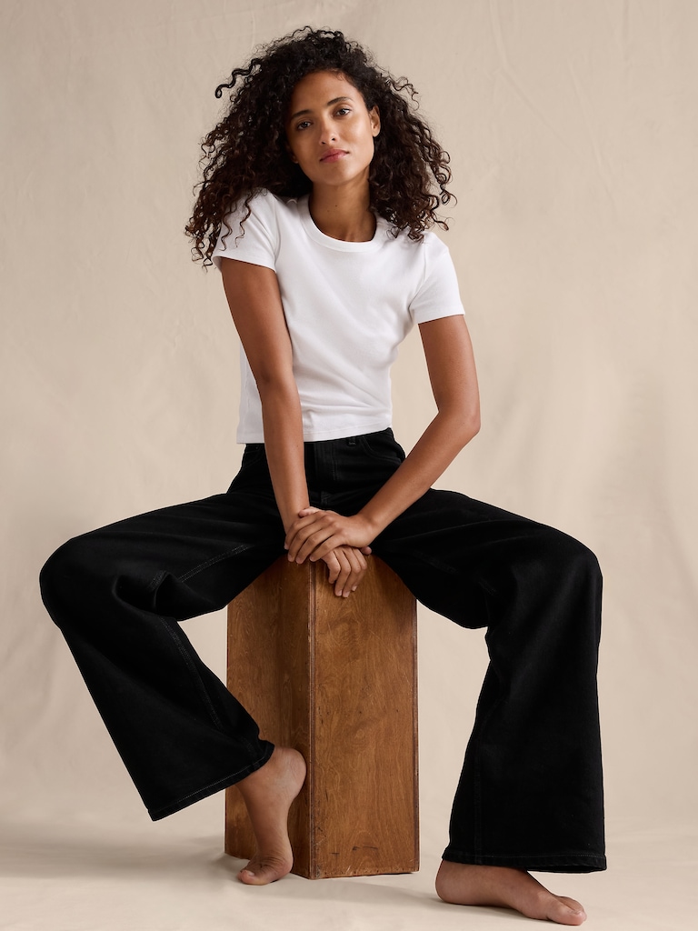 The Icon Classic Wide-Leg Jean