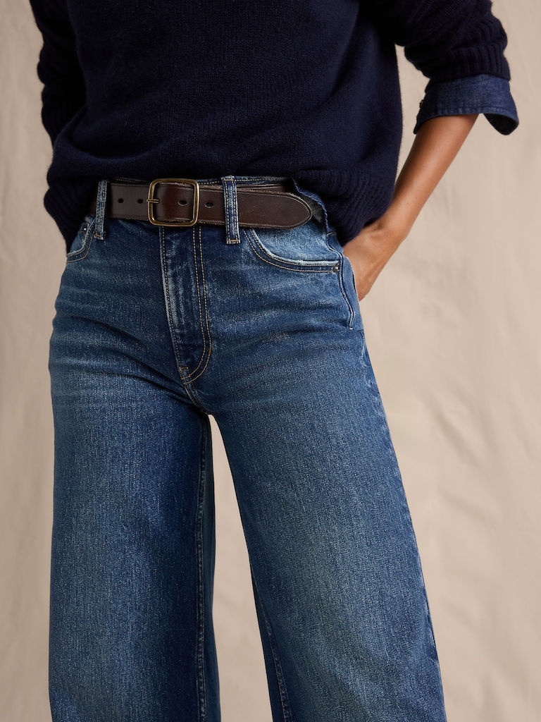 The Icon Classic Wide-Leg Jean