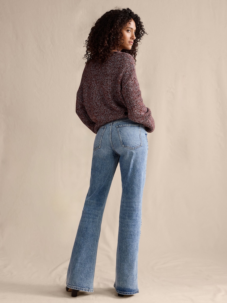 High-Rise Bootcut Jean