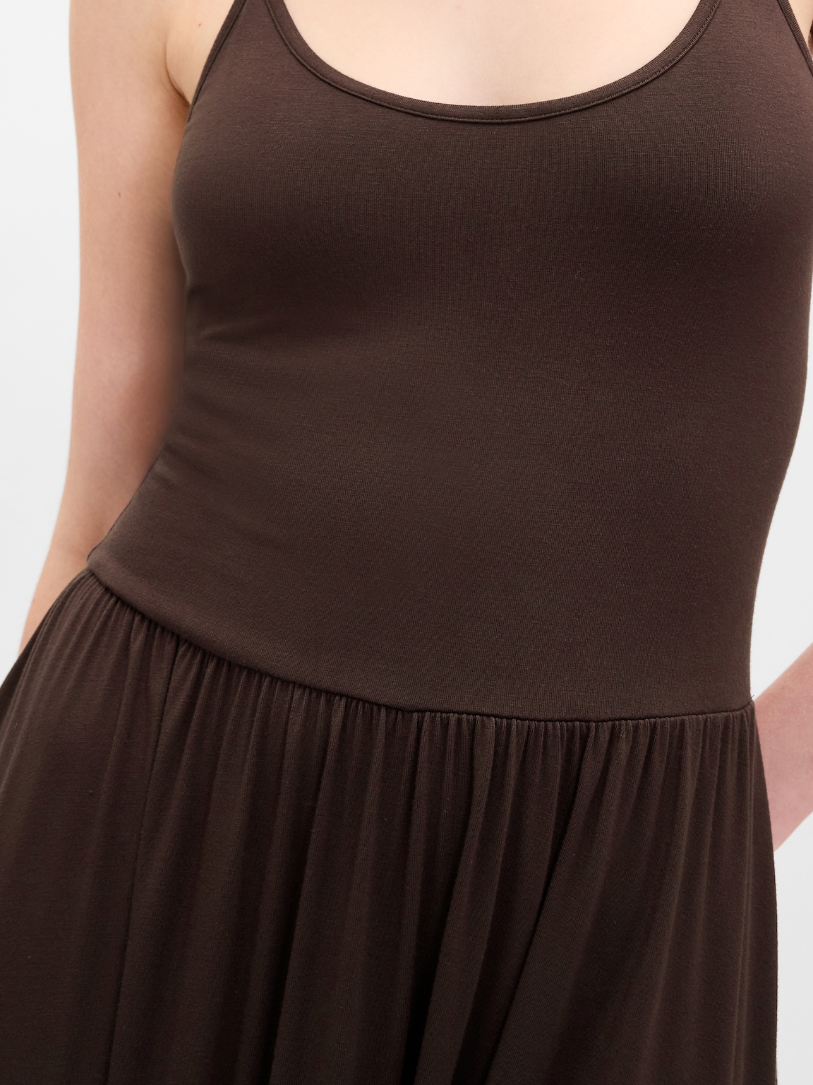 Scoop Neck Maxi Dress