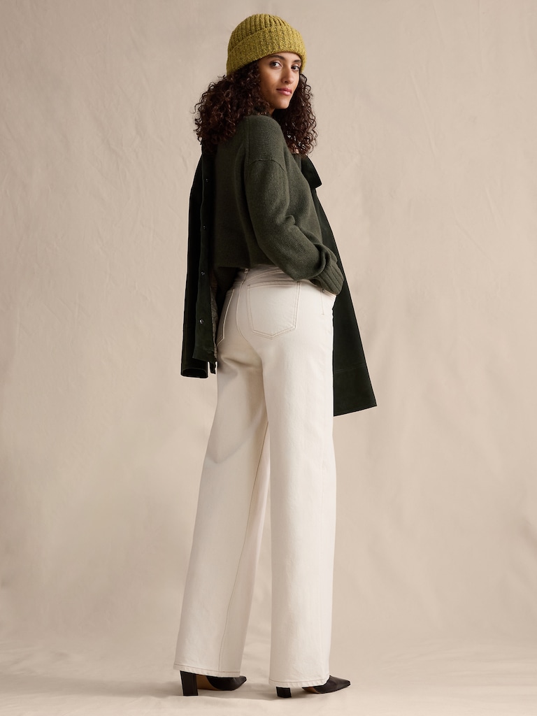 The Icon Classic Wide-Leg Jean