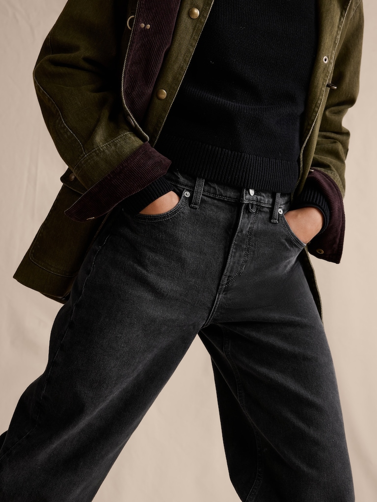 Mid-Rise 90S Loose Jean