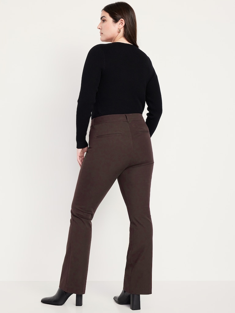 High-Waisted Pixie Flare Pants