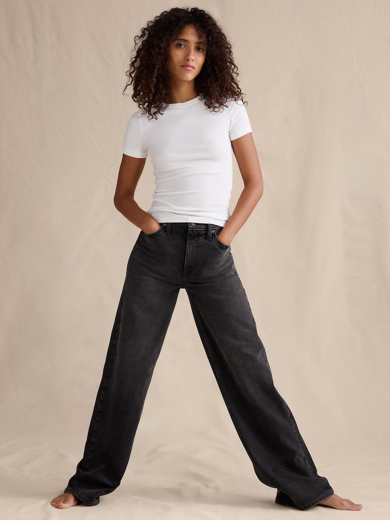 The Icon Classic Wide-Leg Jean