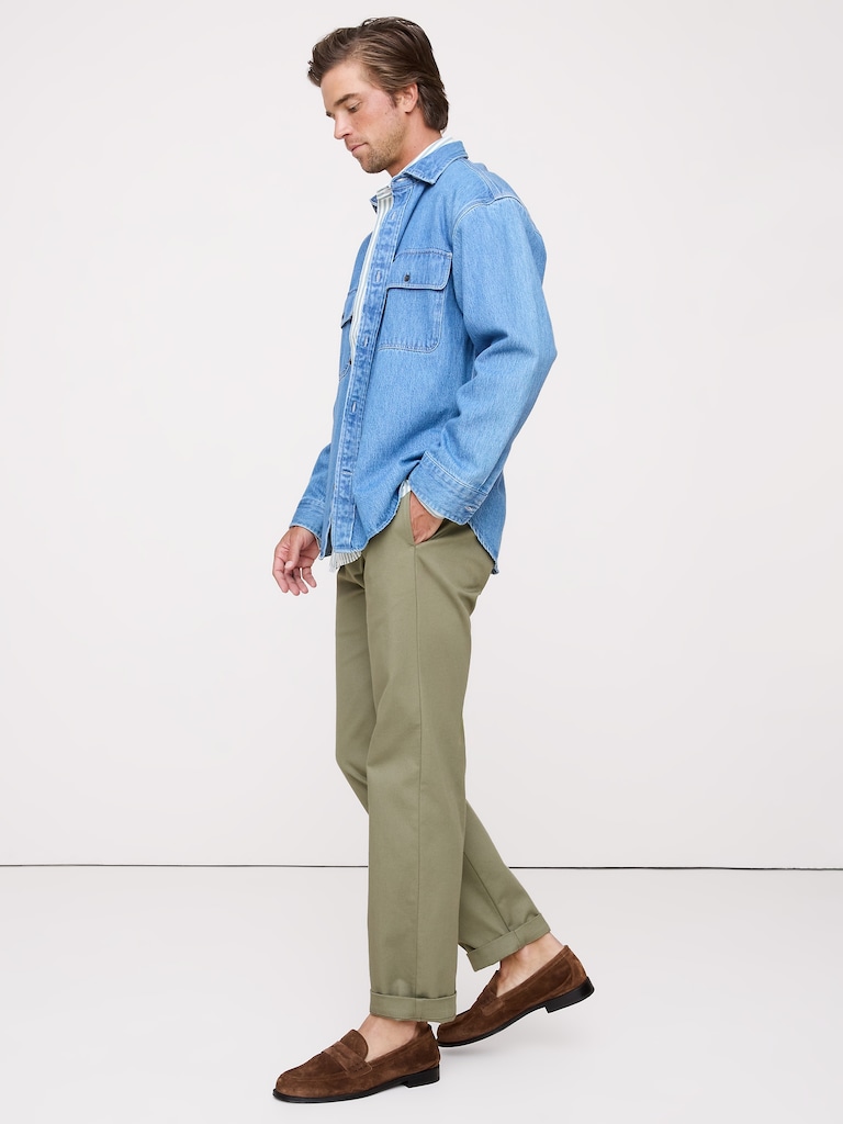 Straight Italian-Stretch Chino