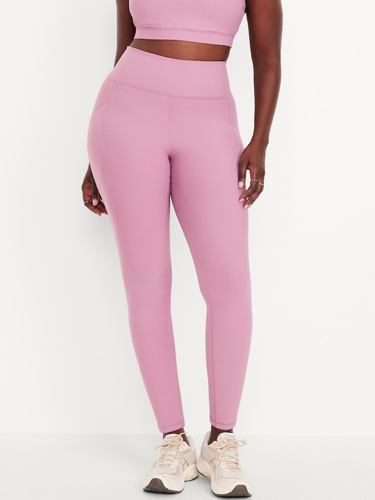 High-Waisted PowerSoft 7/8 Pocket Leggings