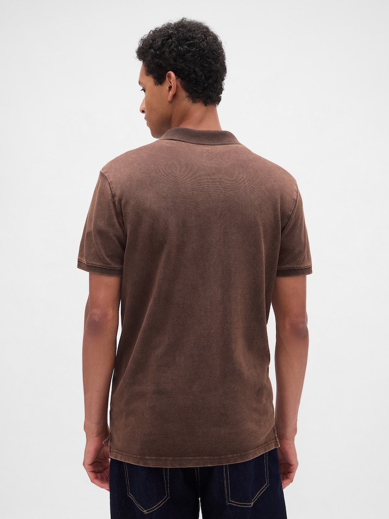 Pique Polo Shirt