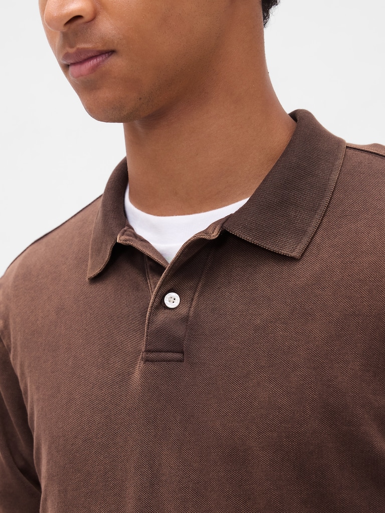 Pique Polo Shirt