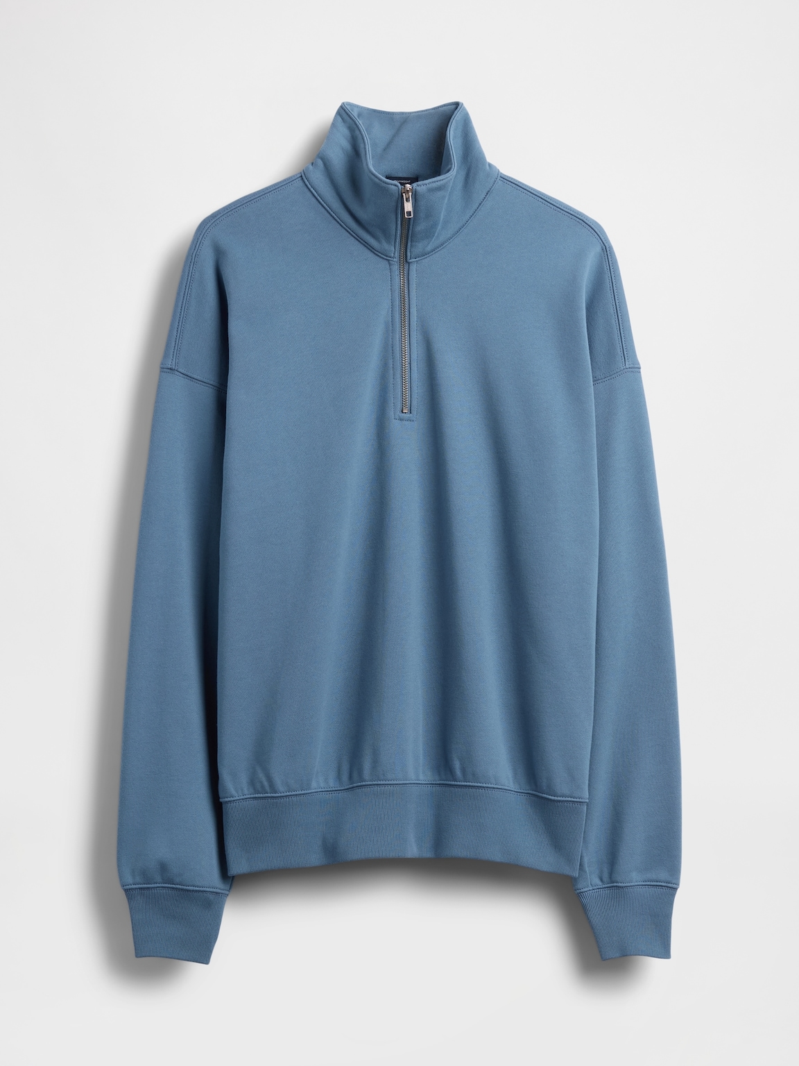 Heavyweight Oversized Quarter-Zip Pullover