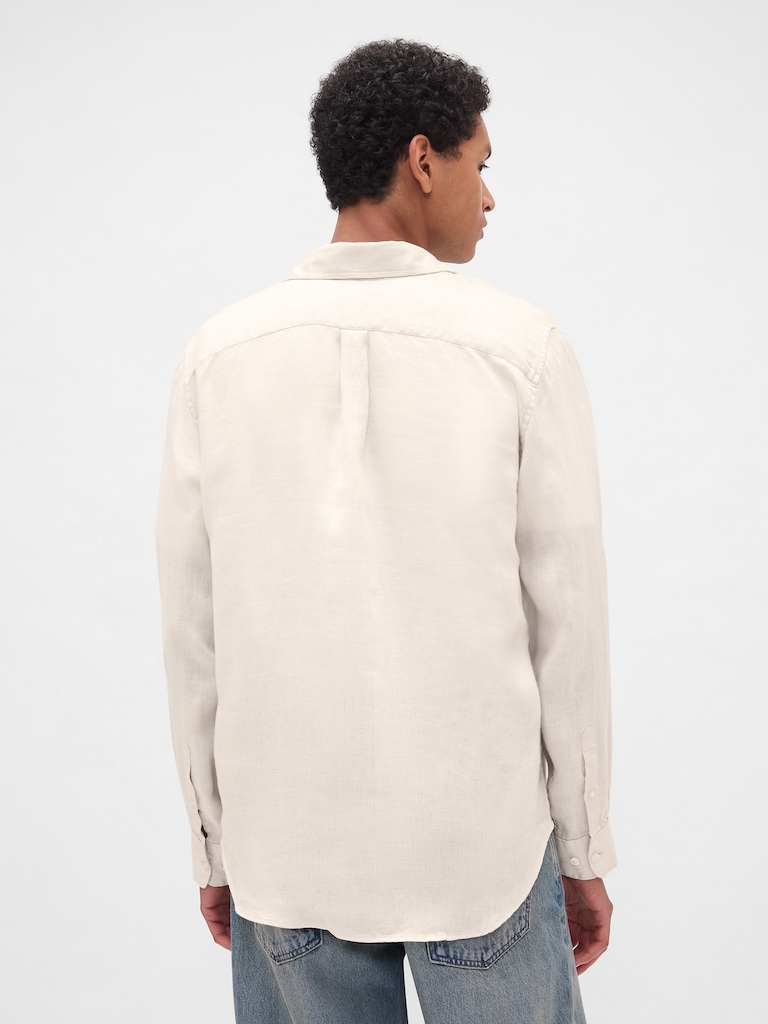 100% Linen Classic Shirt