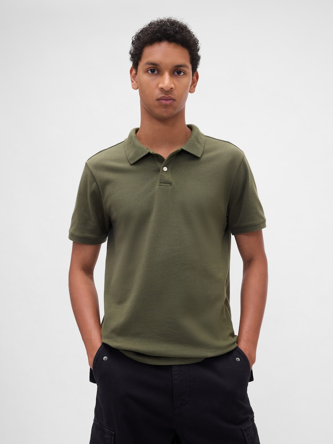Pique Polo Shirt