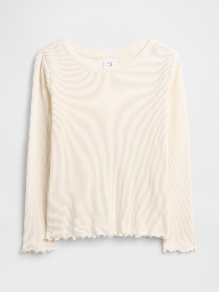 babyGap Ribbed Crewneck T-Shirt