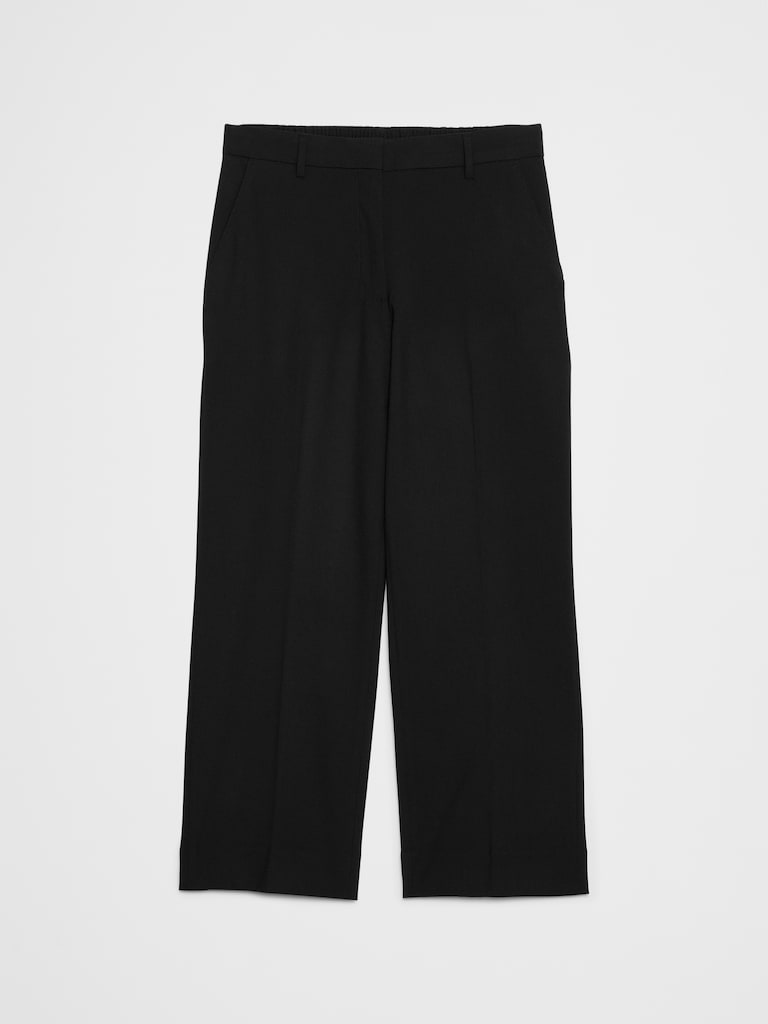 Straight High-Rise Sculpted Easy Trouser