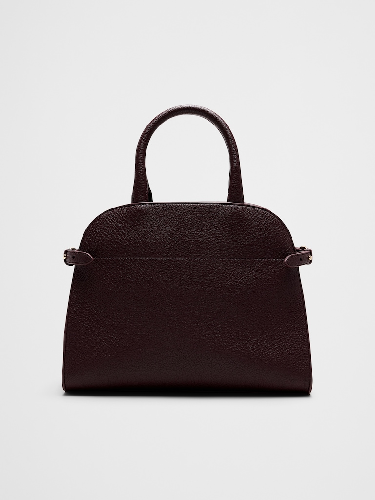 Vegan Leather Satchel Handbag