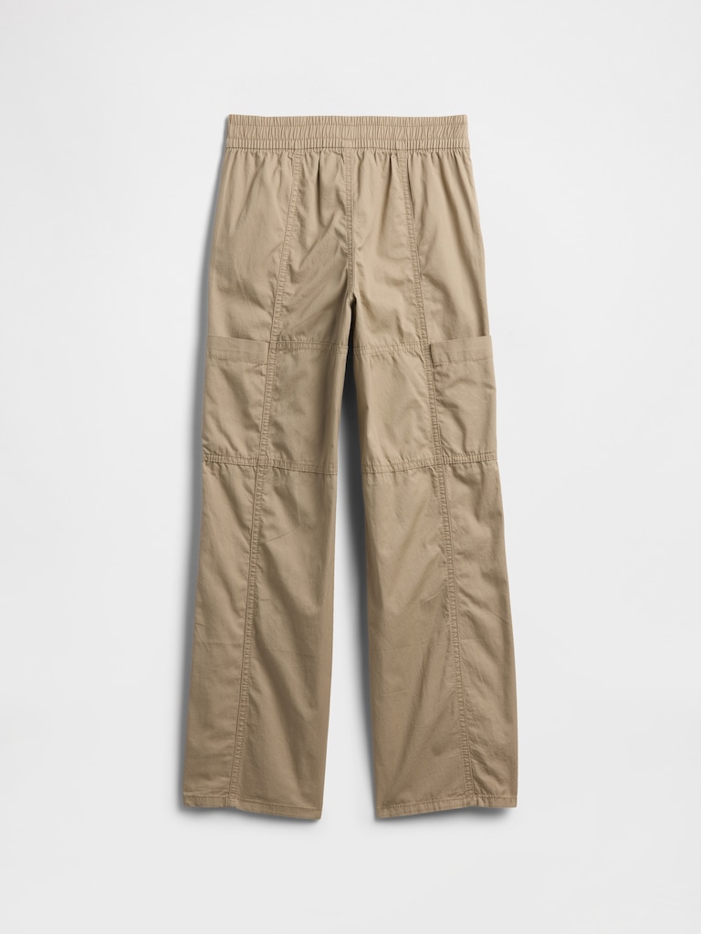 Kids Twill Loose Cargo Pants