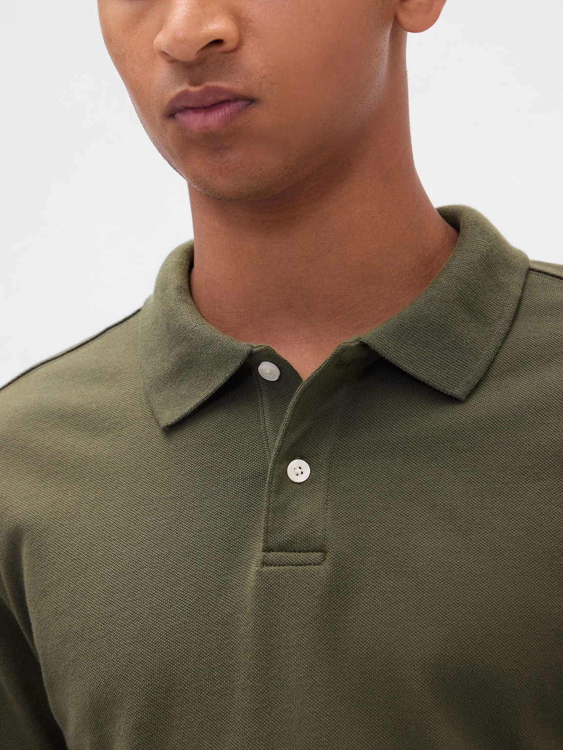 Pique Polo Shirt