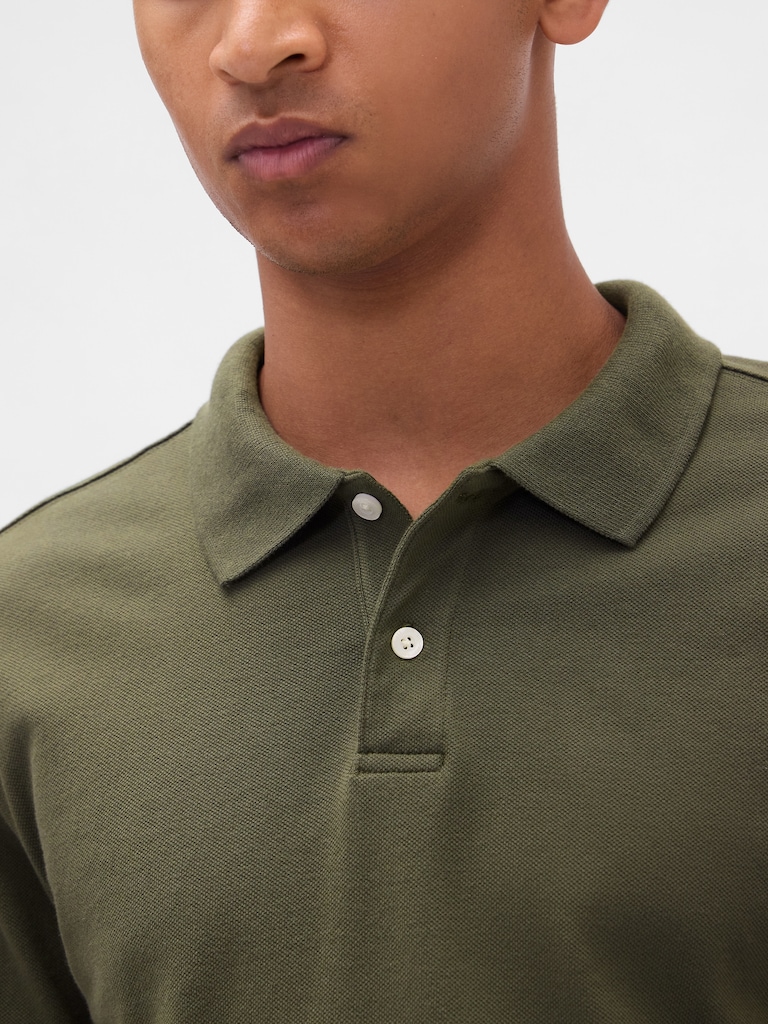 Pique Polo Shirt