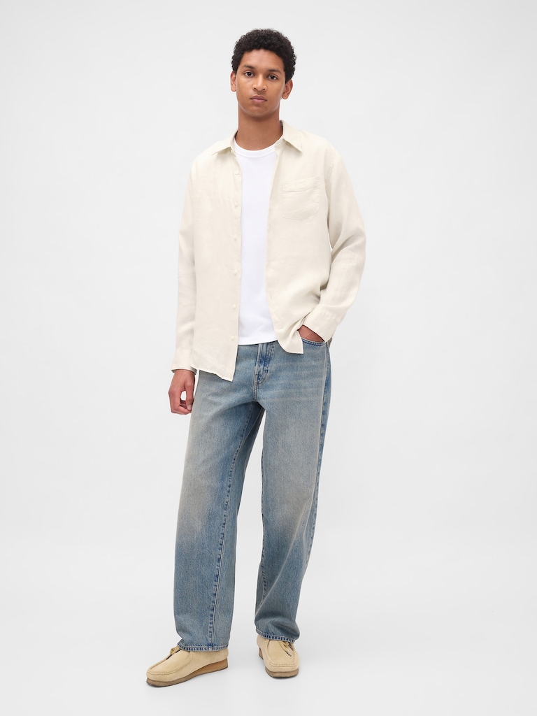 100% Linen Classic Shirt